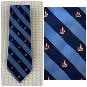 J Crew Sailboat Tie